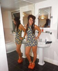 Random filthy british UK chav tramps slags and uni beotches