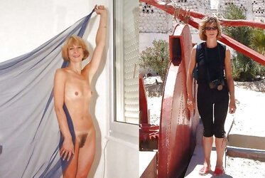 Clothed - Disrobed Unshaved Chicks