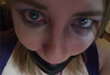 Ball-Gagged Big-Titted PLUMPER
