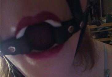 Ball-Gagged Big-Titted PLUMPER