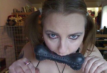 Ball-Gagged Big-Titted PLUMPER