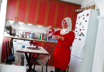 Turbanli hijab arab turkish afet olgun