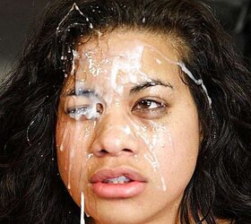 Some facials cum shot