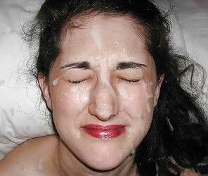Some facials cum shot