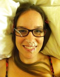 Some facials cum shot
