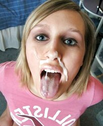 Some facials cum shot