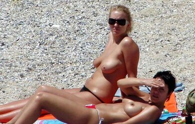BARE AT THE BEACH
