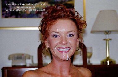 Janet Mason - ten-Guy Facial Cumshot Soiree