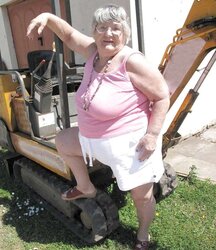 Big-Boobed mature femmes clad.