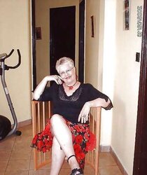 Big-Boobed mature femmes clad.