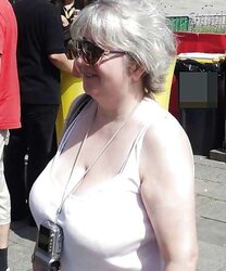 Big-Boobed mature femmes clad.