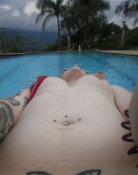 Pretty women with piercing and tatoos