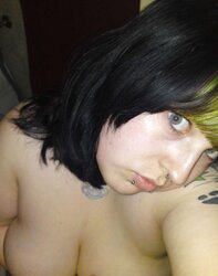 Immense Green Hair Punk Super-Bitch