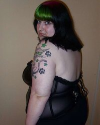 Immense Green Hair Punk Super-Bitch