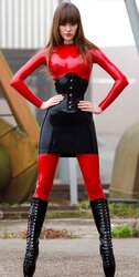 Wonderful Model in Spandex and Ballet Shoes