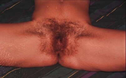 Huge unshaved pubic hair