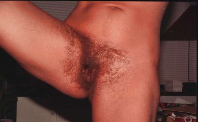 Huge unshaved pubic hair