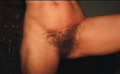 Huge unshaved pubic hair