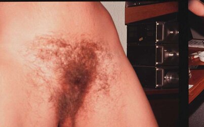 Huge unshaved pubic hair