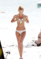 Candice Swanepoel VS swimsuit shoot in St Barts