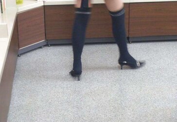 Japanese Candids - Soles in a Store