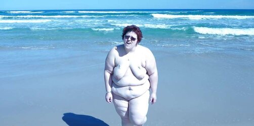 Tramp At The Beach