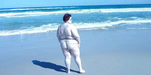 Tramp At The Beach