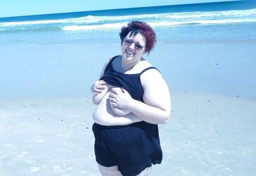 Tramp At The Beach