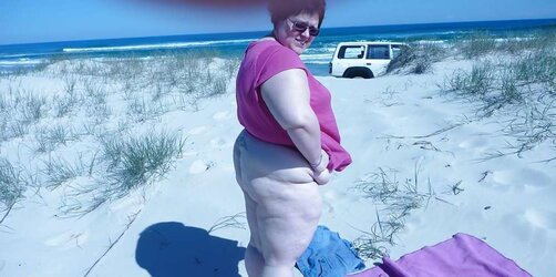 Tramp At The Beach