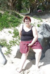 Tramp At The Beach