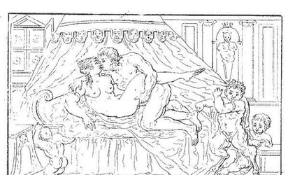 Erotic Book Illustrations trio - Cabinet of Amor and Venus