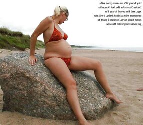 Pregnant captions