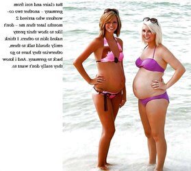 Pregnant captions