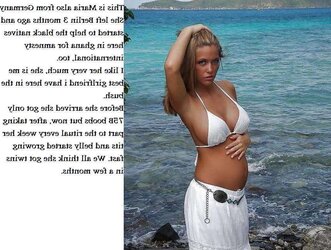 Pregnant captions