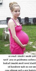 Pregnant captions