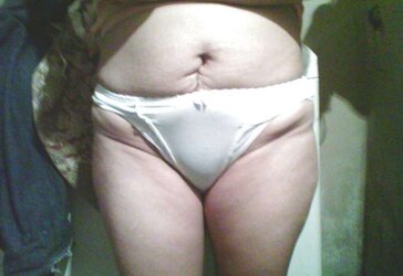 Thong granny mature