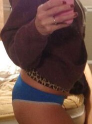 Fabulous Towheaded Wifey Self Shots