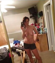 Fabulous Towheaded Wifey Self Shots