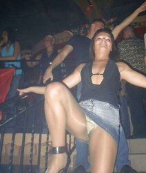Upskirt Tights Blend