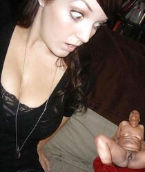 Smoking Steaming Dark-Haired Camgirl (Buxom winter) Image Gallery