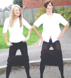 Upskirt Tights