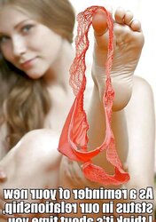 Wearing...undies