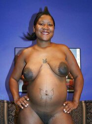 Preggo PLUMPER Pt.1: Dark-Hued Tenisha