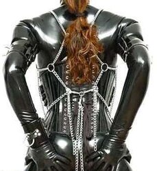 Spandex , leather n pvc