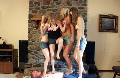 Naughty damsels in denim LVIII