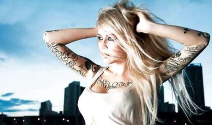 Sara Fabel for me the greatest tat model