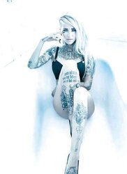 Sara Fabel for me the greatest tat model