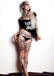 Sara Fabel for me the greatest tat model
