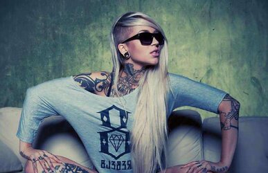 Sara Fabel for me the greatest tat model