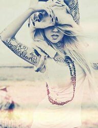 Sara Fabel for me the greatest tat model